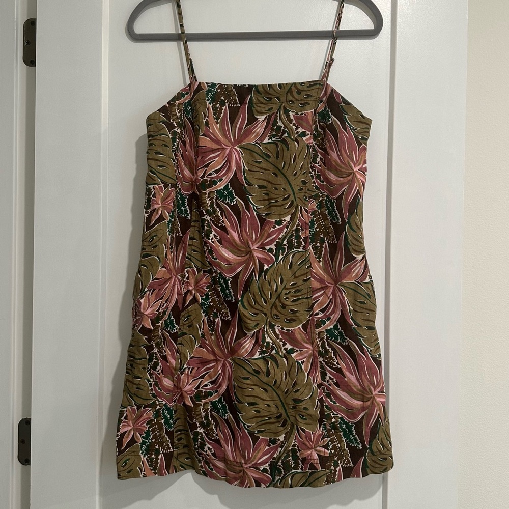 Madewell Linen dress size 4